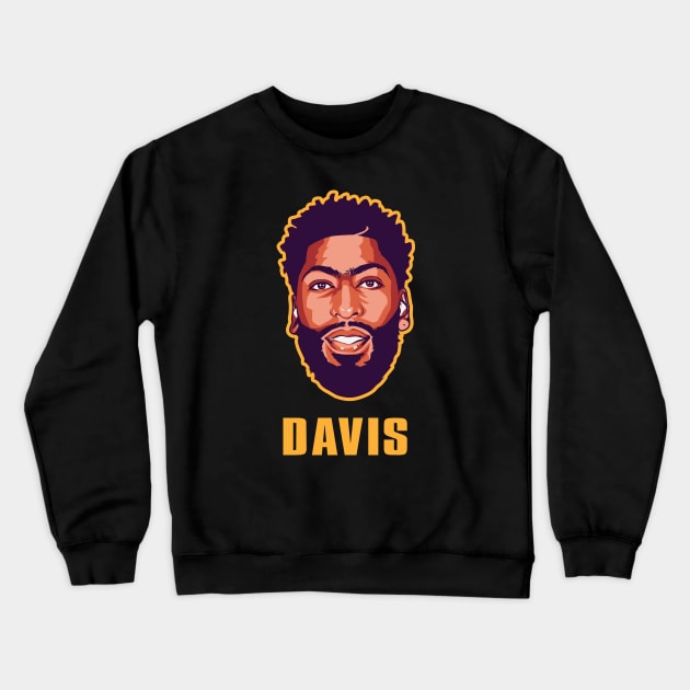 LAKER DAVIS Crewneck Sweatshirt by origin illustrations